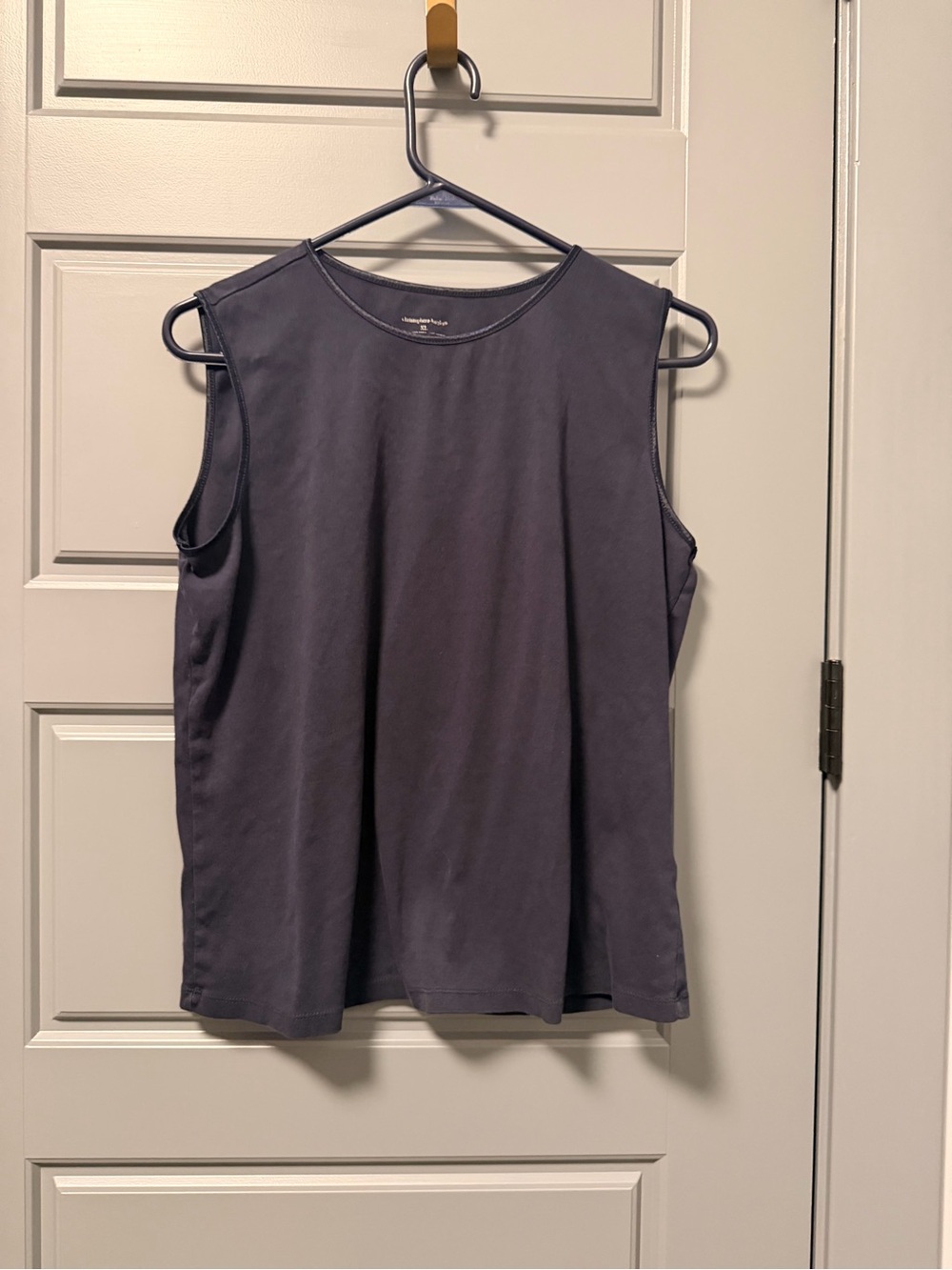 Christopher & Banks Women's Sleeveless Navy Layering Top XL